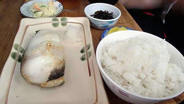 「銀ダラ焼定食」